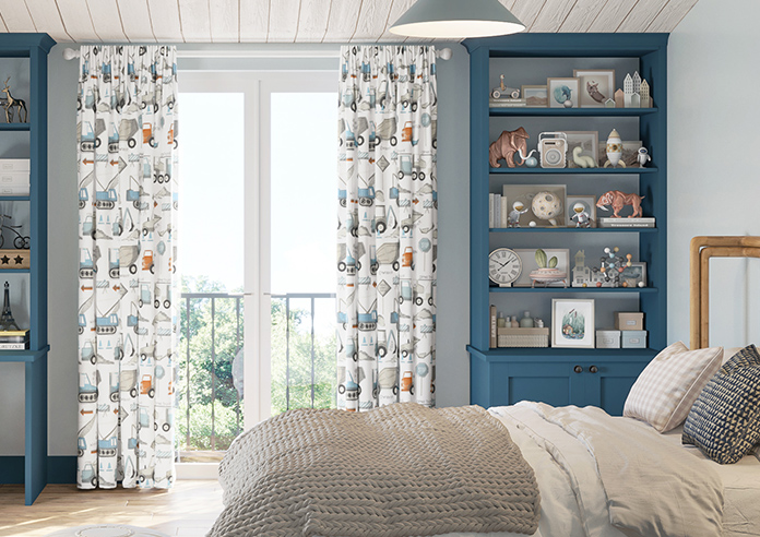 Tinker Town, Berry Burst - Made to Measure Curtains - Image 3